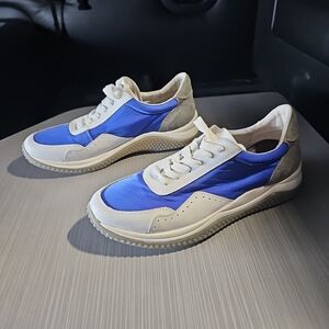 Robert Graham‎ RG5655L Blue/White/Gray Sneakers Men's 8 NWOT Condition